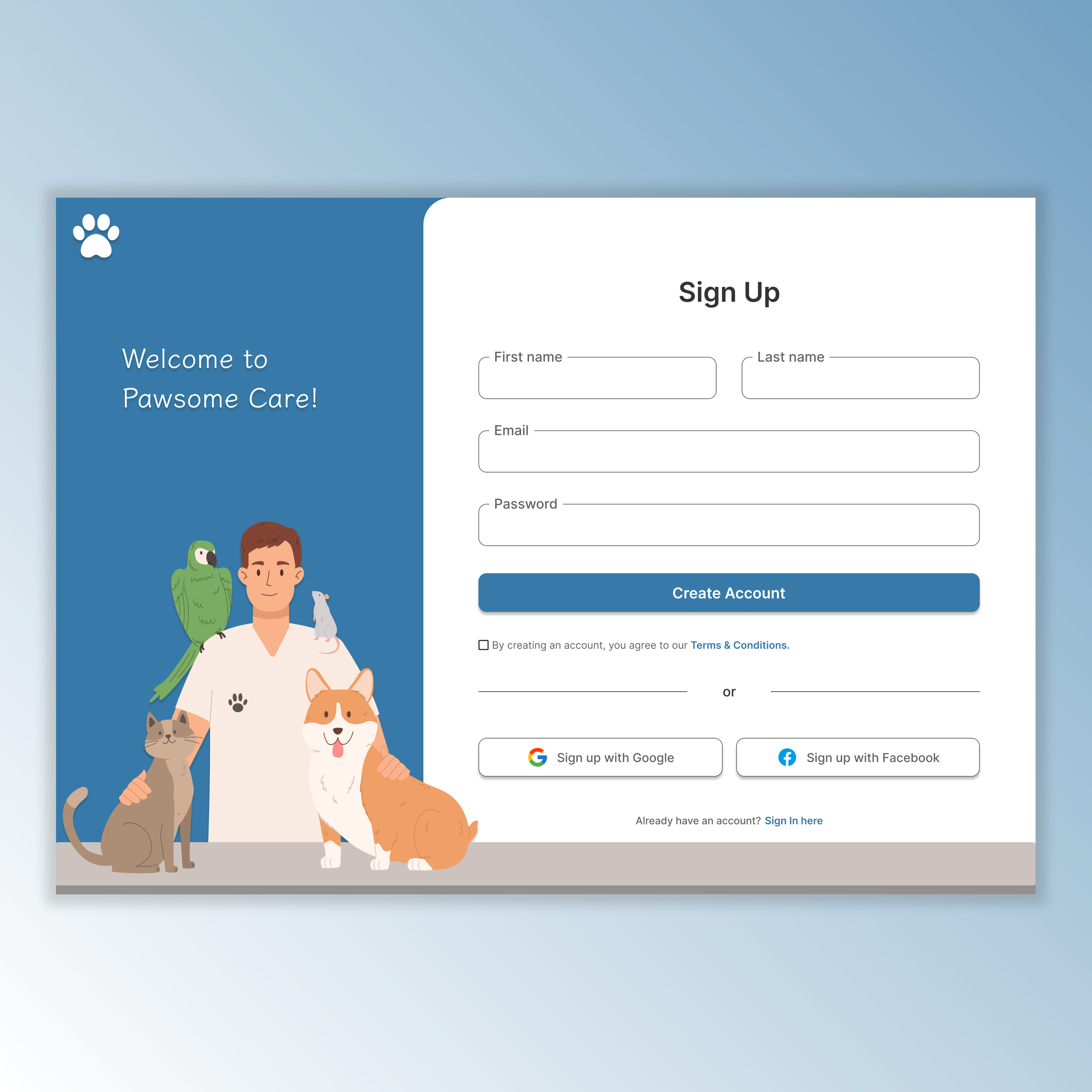 Sign Up Form